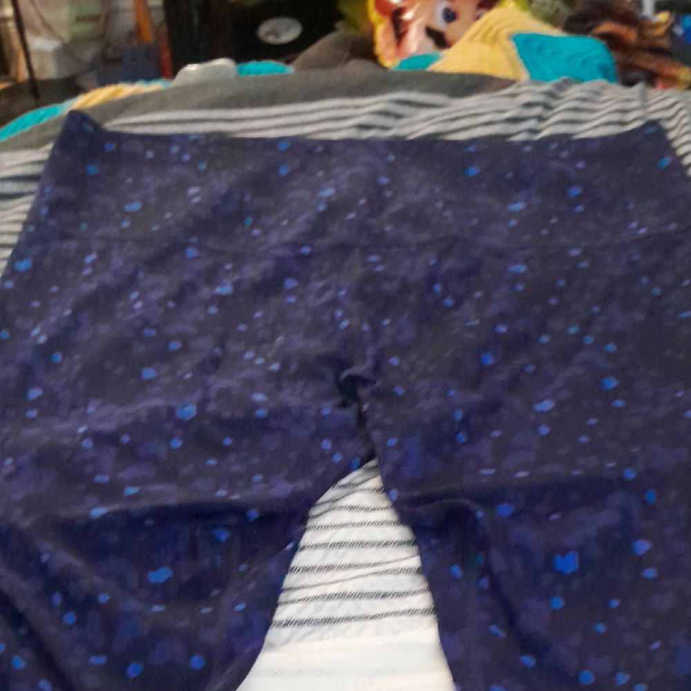 NWOT Knix Blue Leggings Comfortable Stylish Bottoms - (19") XXXXL